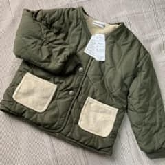 カーキ　上着　120のサムネイル
