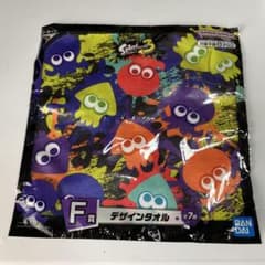 一番くじ Splatoon3 F賞 デザインタオルのサムネイル
