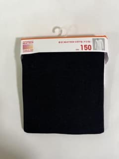 HEATTECH ブラック 下着 150のサムネイル