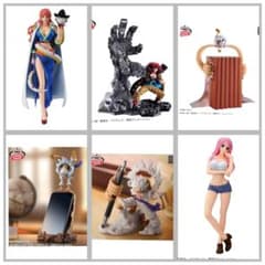 フィギュアまとめ売り　ワンピース　ルフィ＆ボニー　8点 6点 ワンピース フィギュア まとめ売り ルフィ ギア5 ボニー