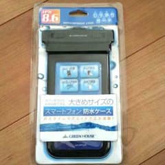 スマートフォン用防水ケース ブラック GH-WPCAKのサムネイル