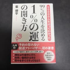 99%の人生を決める1%の運の開き方のサムネイル