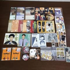 ❶ 하이큐!! 티켓풍 일러스트 시트 색지 엽서 정리 판매