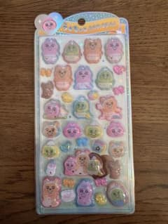正規品 うるちゅるポップシール おぱんちゅうさぎのサムネイル