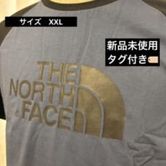 THE NORTH FACE Tシャツ XXL ブルー ブラックのサムネイル