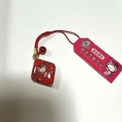 新品】奈良限定 ハローキティ 根付 ストラップ - メルカリ