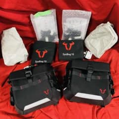 美品 SWモテック SYSBAG シスバッグ 左右セット SLC アダプター付 