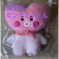 BT21 たっとん ベビー ぬいぐるみ 限定ピンク Sサイズ TATA - メルカリ
