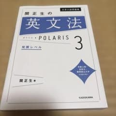 大学入試問題集 関正生の英文法ポラリス[3 発展レベル]のサムネイル