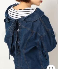 バックリボンデニムジャケットのサムネイル