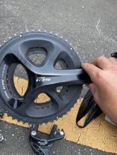 SHIMANO 105 クランクセット 11S 52-36MB - メルカリ