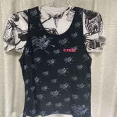 グランジ y2k タンクトップ Tee コーデセット スカル☠️のサムネイル
