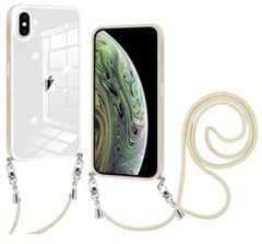 Apple スマホケース 透明 ショルダーストラップ付きのサムネイル