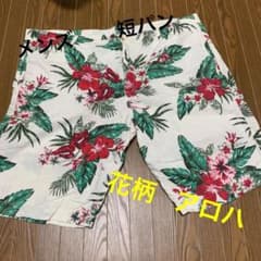 メンズ　短パン　花柄　アロハのサムネイル