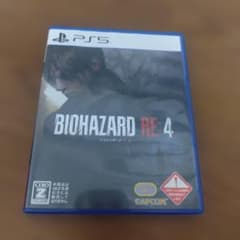 【即購入可】BIOHAZARD RE:4 PS5のサムネイル