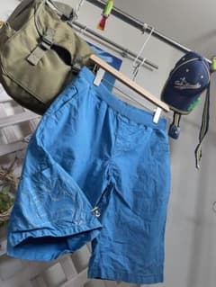 e9 Climbing Pentagon, excellent condition, elastic waistband, blue, made in Italy