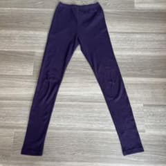 Lafuma ワッフル素材 レギンス パープル