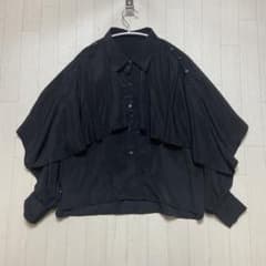 MAJESTIC LEGON 肩あきケープブラウス