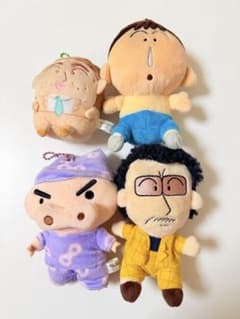 クレヨンしんちゃん ぬいぐるみ4体セットのサムネイル