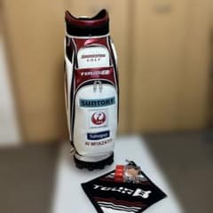 BRIDGESTONE　TOUR B　宮里藍モデル　キャディバッグ　おまけ付きのサムネイル
