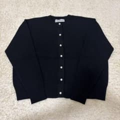 aveniretoile パールボタンベーシックニットカーディガン - メルカリ