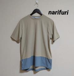 narifuri 멀티 테크 메쉬 백 포켓 T 셔츠 사이즈 M