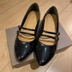 ローファー パンプス 黒のサムネイル