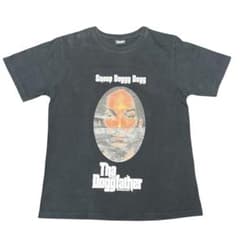 【HeyBig】スヌープドッグ Tha Doggfather プリントTシャツ黒のサムネイル