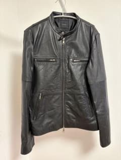 roshell レザージャケット ライダース ブラック Lのサムネイル