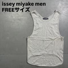 issey miyake men タンクトップ　ボーダー　細ボーダー issey miyake men タンクトップ ボーダー 細ボーダー - メルカリ