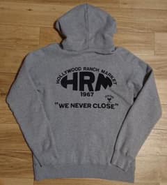 ハリウッドランチマーケット ジップパーカー グレー