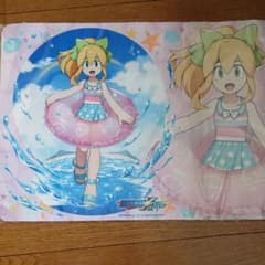 ロックマン トレカクジ ダブルチャンス 夏休のロール プレイマットのサムネイル