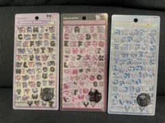 サンリオ ボンボンドロップもじシール 3種セットのサムネイル