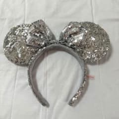 東京ディズニーリゾート カチューシャ シルバー スパンコールのサムネイル