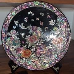 螺鈿細工飾皿のサムネイル