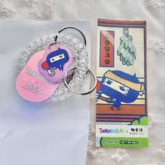 たまごっち　極楽湯　トレーディング　アクリルキーホルダー　ステッカー　セットのサムネイル