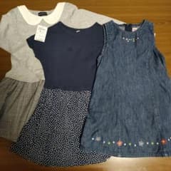 ワンピース　110 3点セットのサムネイル