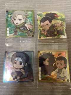NARUTO にふぉるめーしょん シール 4枚セットのサムネイル