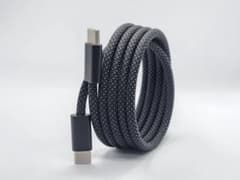 マグネット式 充電ケーブル USB-C to USB-C 1m 100W 黒のサムネイル