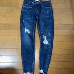 ZARA ダメージデニム スキニーのサムネイル
