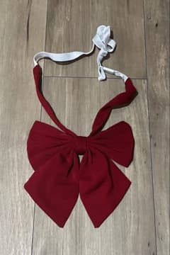 制服リボン レッド ワンタッチのサムネイル