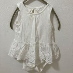 babyGAP ロンパース ホワイト 12-18monthsのサムネイル