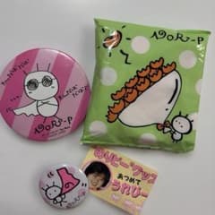 のりピー】 ティッシュ のりピーマン缶バッジ 酒井法子 昭和レトロ