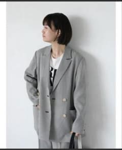 Lugnoncure テーラードジャケット 千鳥柄