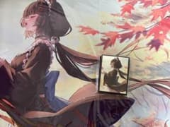 白詰草　にじさんじ　スリーブ　プレイマット　戌亥とこ　w8C 白詰草 にじさんじ スリーブ プレイマット 戌亥とこ w8C - メルカリ
