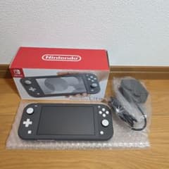 2025年 極美品 Switch Lite ほぼ新品 グレー 新品時画面フィルム 2025年 極美品 Switch Lite ほぼ新品 グレー 新品時画面フィルム
