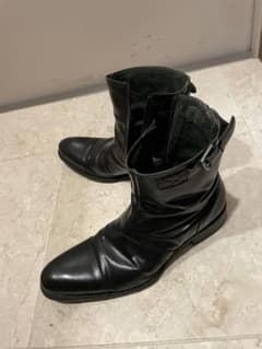 サイドジップブーツ　美品のサムネイル