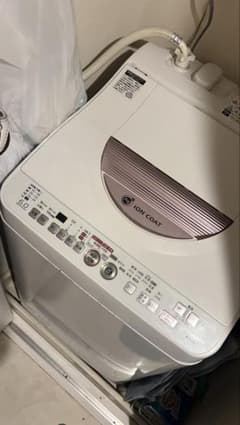値下げ中]SHARP 縦型洗濯機 ・洗濯も乾燥機もES-TG60L-P - メルカリ