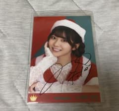 ≒JOY ニアジョイ大信田美月 直筆 サンタ クリスマス 2024 ヨリ 生写真