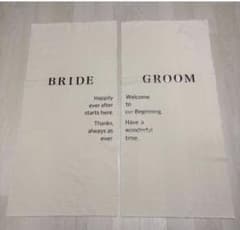 結婚式　受付タペストリー　ウェルカムスペース　ウェディング　ブライダル　プレ花のサムネイル